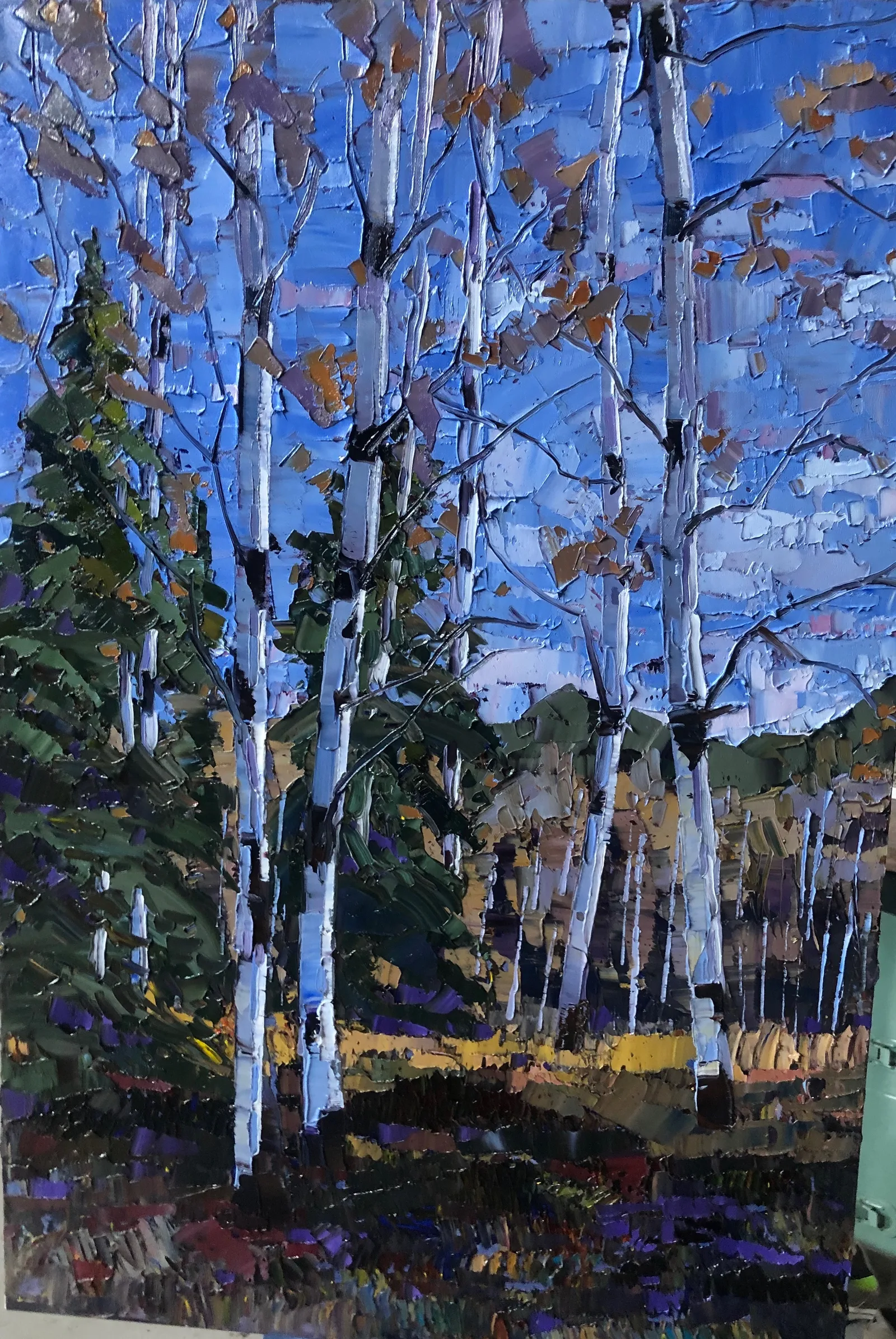 36x24 — impressionist oil painting by Garth Williams