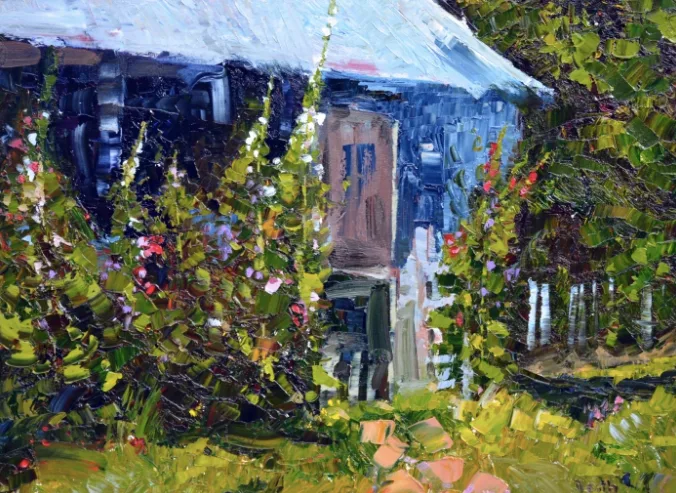 Summer Day — impressionist oil painting by Garth Williams
