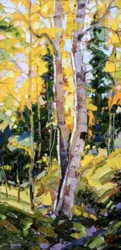 Summer Fune — impressionist oil painting by Garth Williams